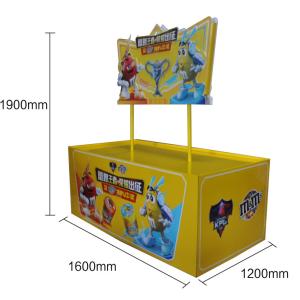 Recyclable PDQ Pallet Display Packaging CMYK Printing