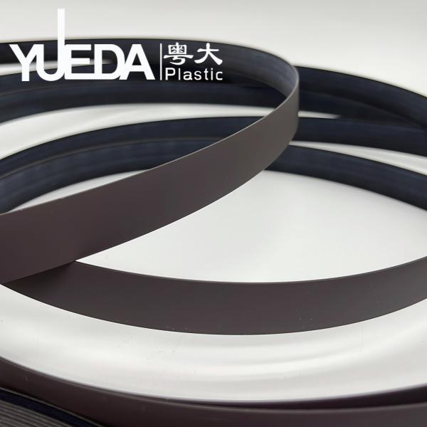 Suitable for artificial board, such as particleboard, MDF edge sealing material