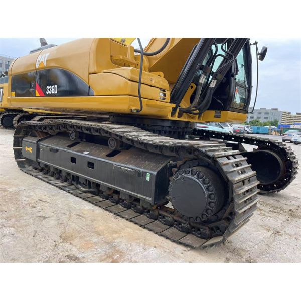 Used Caterpillar 336D Excavator designed for large projects requiring high productivity and operation under harsh working environments