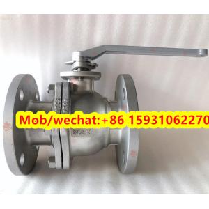 JIS 10K 20K flange end cast steel SCS13 ball valve