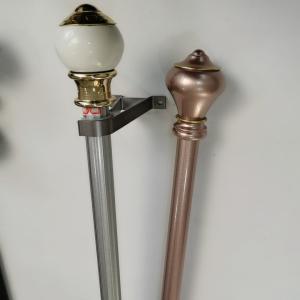 China SGS Luxury Simple Style 5.8m Steel Pipe Curtain Rods on sale