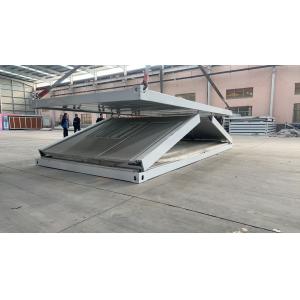 20ft 40ft Steel Frame Folding Container House with Waterproof Fireproof Rock