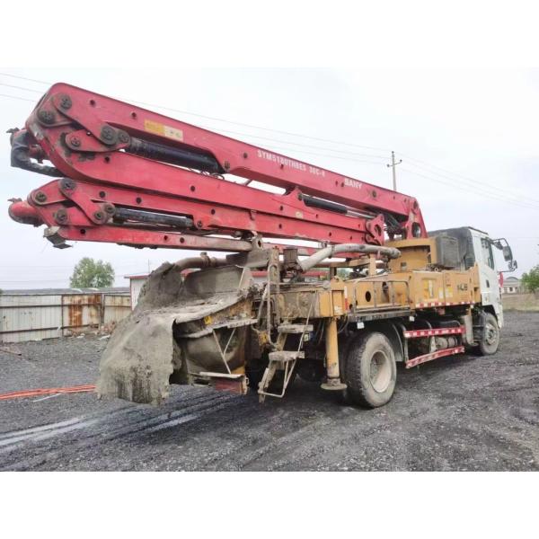 2018 Used Concrete Pump Truck 30m Truck Mounted Pump Construction Equipment