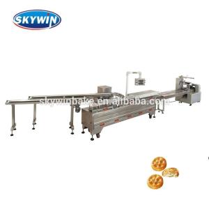 Automatic 8mm Thickness Sandwich Biscuit Making Machine PLC Controlled