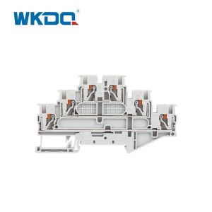 JPT2.5-3L Three Level Push In Terminal Block Din Rail Mounted Terminal Block