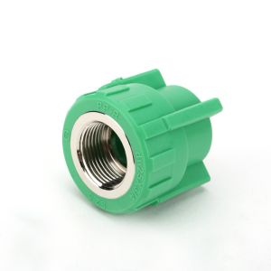 Sanitary Plastic PPR Pipe Fittings Female Threaded Coupling Welding Connection