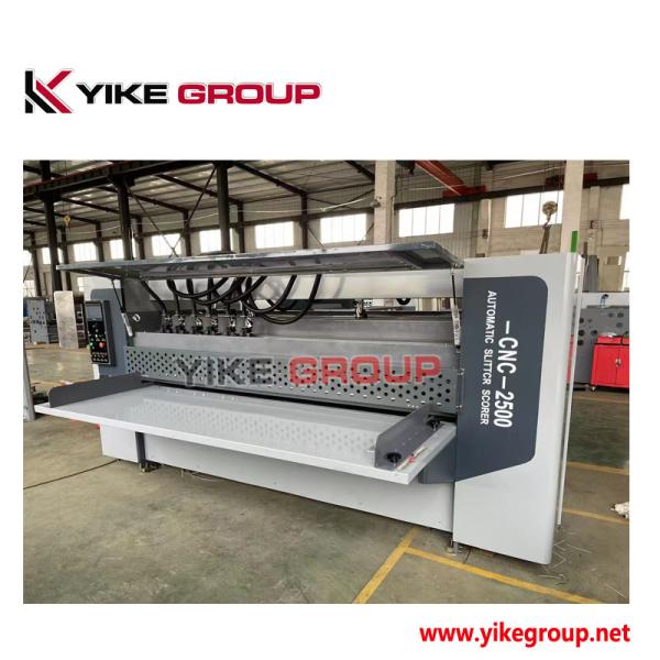 YIKE GROUP 2750MM CNC Servo Motor PLC Control Thin Blade Slitter Scorer Machine