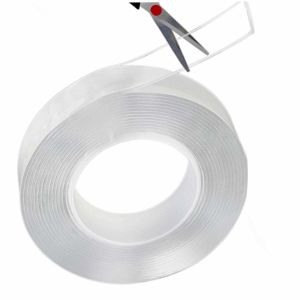 Non Marking Thin Nano Tape Double Sided Adhesive Tape 5m/Roll