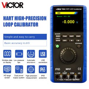 IP65 Thermocouple Calibration Equipment HART Communication Loop Calibrator