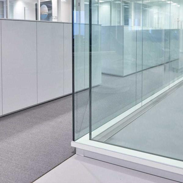 Quality Partitions Glass Aluminium Frame Office Glass Partition Wall wholesale