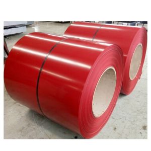 Red ASTM PPGL Coil 792 JIS Prepainted Galvalume Steel Coil