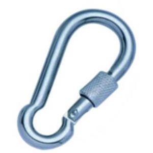China DIN 5299 Form D Steel Snap Hook With Screw Snap Hook iGalvanized Steel Carabiner Spring Snap Clip Link Hooks on sale