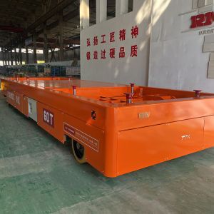 Buy cheap 60T Electric Transfer Cart Workshop Foundry Machinery For Large Cargo from wholesalers