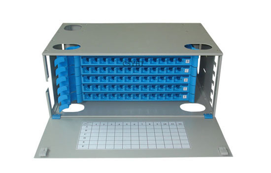 Drawer fiber optic patch panel 72 port AR72 fro FTTH GPON CATV Telecommunication