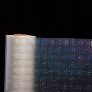 High-Quality BOPP Transparent Thermal Holographic Film with Various Patterns and