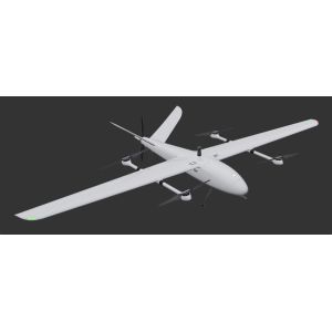 A lightweight CP7 VTOL reconnaissance UAV has 210km range and 180min maximum