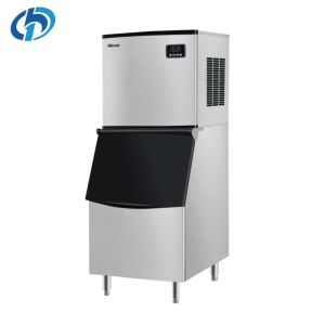 Tap Water Input Commercial Ice Cube Block Making Machine 300kg Professional Ice Maker Machine with Touchpad Control Panel