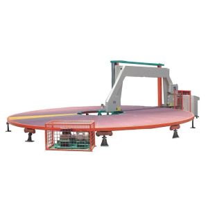 Horizontal Sponge Circle Cutting Machine Customized High Performance