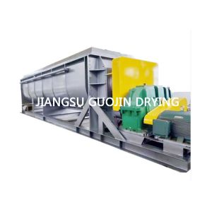 Hollow Air Sludge Blade Paddle Vacuum Drying Machine Continuously Drying