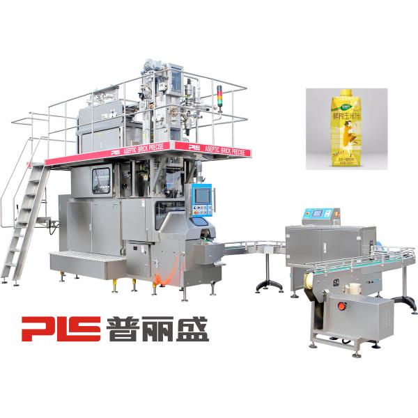 Quality 9000BPH Aseptic Pouch Filling Machine  PCC Intelligent Control For Yoghurt wholesale