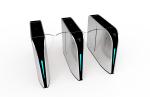 Retractable Retractable Barrier Gate , SUS304 RFID Access Control To Entry