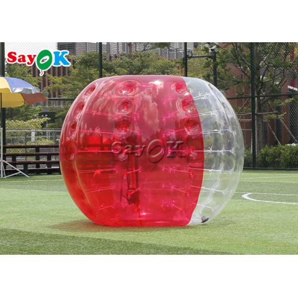 Inflatable Ball Game Outdoor Game TPU PVC Body Zorb Transparent Bubble Football