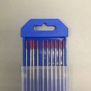 TIG Welding Consumables 2.4mm*175mm Red Head WT20 2% Thoriated Tungsten