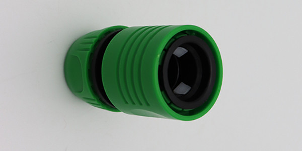 Household Garden Hose Reel Connector / ABS Water Stop Hose Connector