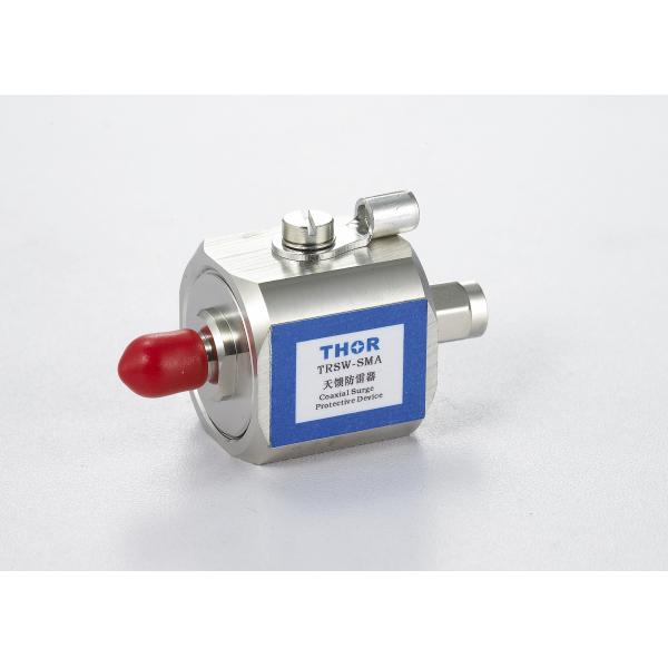 Coax Surge Arrester High Transmission Frequency , Tv Antenna Lightning