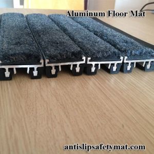 6063 T5 Aluminum Non Slip Safety Matting Recessed Installation