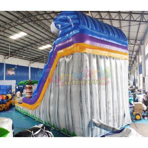 ODM Outdoor Inflatable Water Slides Palm Tree Bouncy Castle