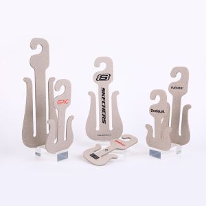 China Flexible Multifunction Recycled Paper Hanger For Shoes And Sandals Modern Design on sale