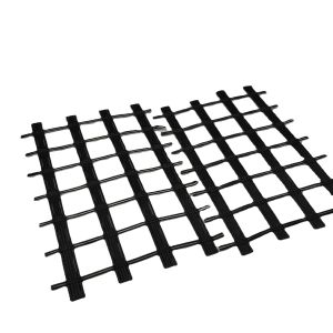 25mm*25mm Traditional Design Civil Engineering PET Mesh Geogrid Retaining Wall