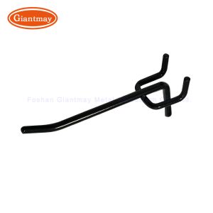 Steel Single Peg Shelf Metal Display Hook For Hardware Stores