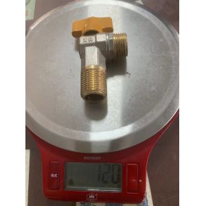 Safety DN20-NPT Plumbing Angle Valve Triangle Angle Valve 1/2inch