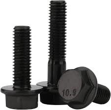 5.8 8.8 10.9 12.9 Black Oxide Hex Head Bolts DIN 933 M10 * M50