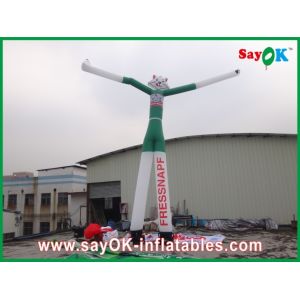 Blow Up Air Dancers Wind Resistant Inflatable Funny Cat Air Painting Dancer 6M