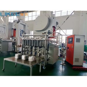Japan Mitsubishi PLC Aluminium Foil Container Making Machine with ISO14001certif