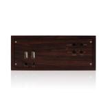 Multi-function Bluetooth Speaker : wireless charger + clock+thermometer