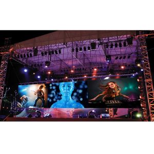 4.81mm Pixel Pitch Outdoor Rental Led Screen 500*1000mm For Background Videos