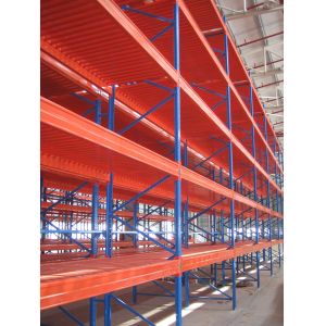 Warehouse Heavy Duty Pallet Racking 50.8mm Pitch with 10 Years Warranty