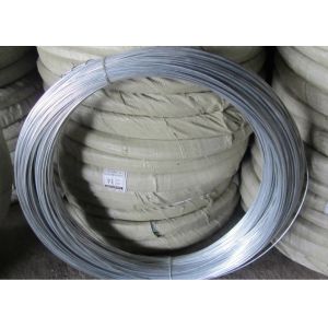 Q195 Galvanised Iron Wire , Silver Mesh Weaving Galvanized Binding Wire