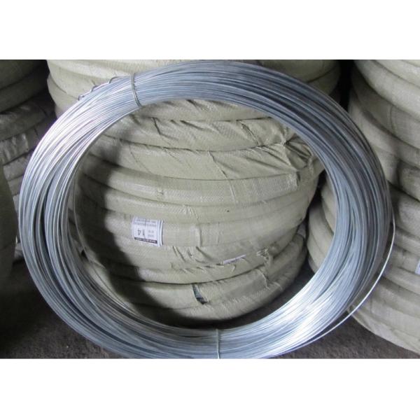Quality Q195 Galvanised Iron Wire , Silver Mesh Weaving Galvanized Binding Wire wholesale