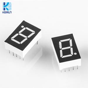 Cheap 0.56 Inch Common Anode And Common Cathode 7 Segment Display 1 Digit Red Color for sale
