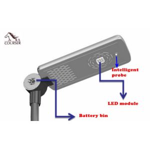 China 40w All In One Integrated Solar Street Light 8m 9m 10m 11m 12m 60 Wp on sale