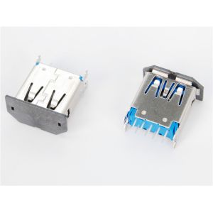 Cheap USB3.0 A Type Receptacle (Standard), Reflow Soldering，Vertical，HULYN for sale