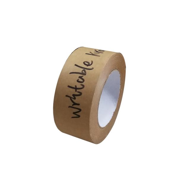 Writable Kraft Flatback Paper Tape For Writing And Markings On Reused Boxes