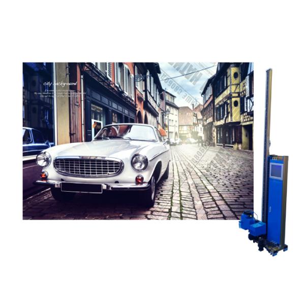 2880dpi Digital Oem Wall Printing Robot Machine 3d Effects For Glass Metal