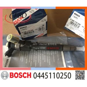 Neutral diesel engine common rail injector 0445110249 0445110250 for BOSCH MAZDA
