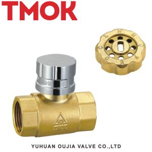 Factory direct sales of brass locking ball valve source